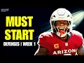 5 Must Stream Defenses for 2025 Fantasy Football Week 1