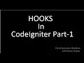HOW CAN USE HOOKS IN CODEIGNITER 3 0