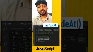 CharCodeAt Method In Javascript