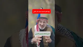 رؤية طائر جميل غير معروف دندنها