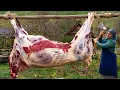 Download Lagu Rustic Meat Prep — Butchering Bull and Storing in Jars 🐂🏡