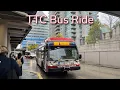 Toronto TTC 169B Huntingwood Bus Ride - Full Route Westbound 2025