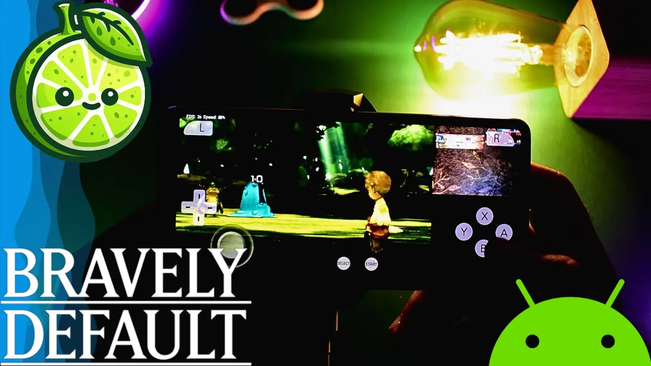 Bravely Default - Android Gameplay - Lime3DS Emulator
