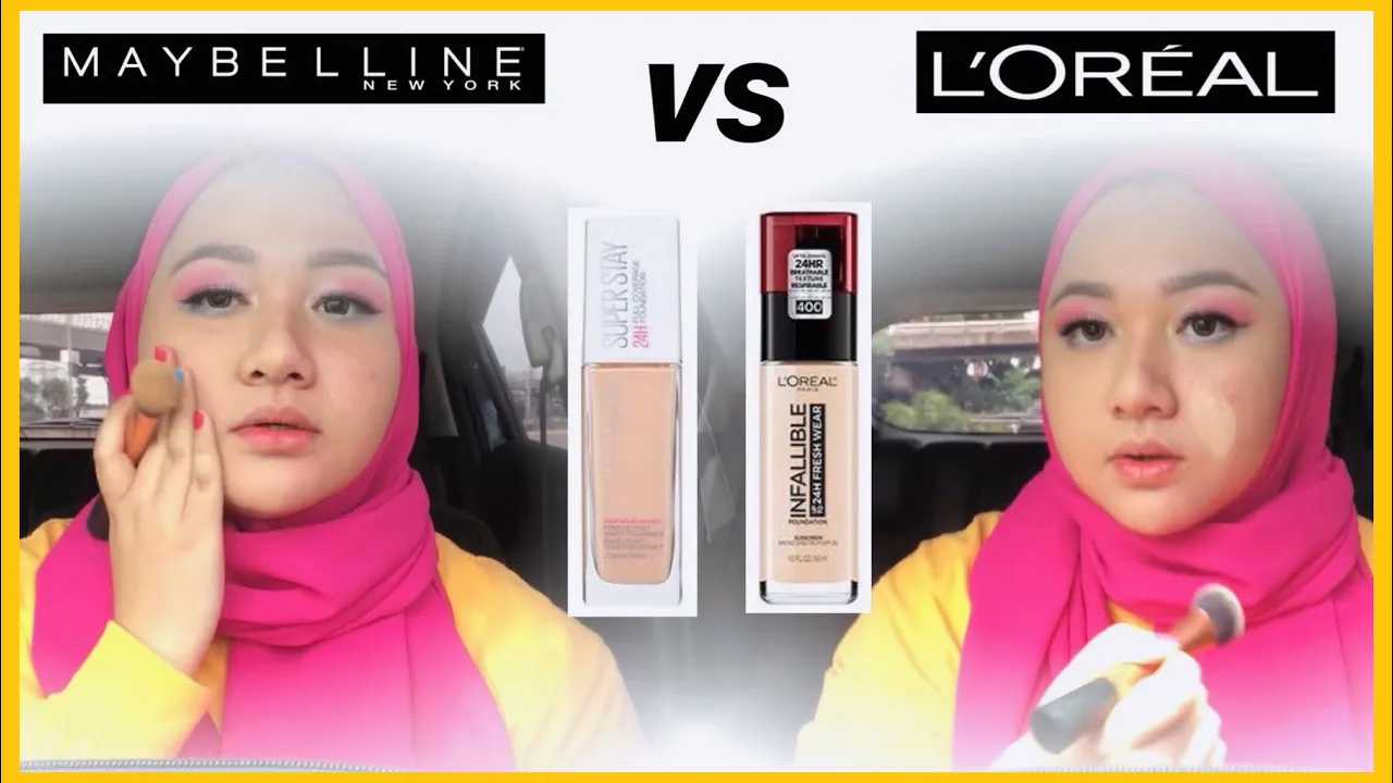 Loreal Infallible Fresh Wear 24HR Foundation Shades, Review and Swatches. 