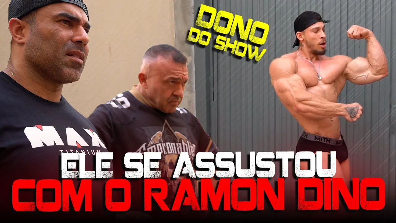 RAMON DINO IMPRESSIONOU O DONO DO EVENTO - EUROPA PRO