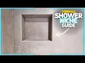Want a Minimal Looking Shower Niche Then Watch This