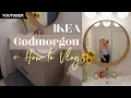 IKEA Godmorgon Bathroom Vanity Assembly Vlog How To Put Together the IKEA Godmorgon Vanity