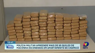 Polícia apreende grande quantidade de maconha em Chapecó