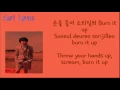 BTS - Fire Han Rom Eng Color Coded