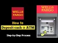 Wells Fargo ATM Cash Deposit Deposit Cash Wells Fargo Deposit Money Wells Fargo ATM offline