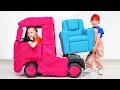 Download Lagu Roze Truck Bezorgavontuur | Kinderen Helpen Elkaar en Creëren Samen