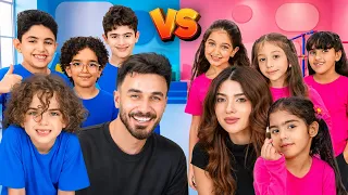 فريق نارين ضد فريق اسامة 🩵🥊🩷