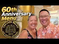 Caesars Palace s 60th Anniversary Bacchanal Buffet Special Celebration Menu
