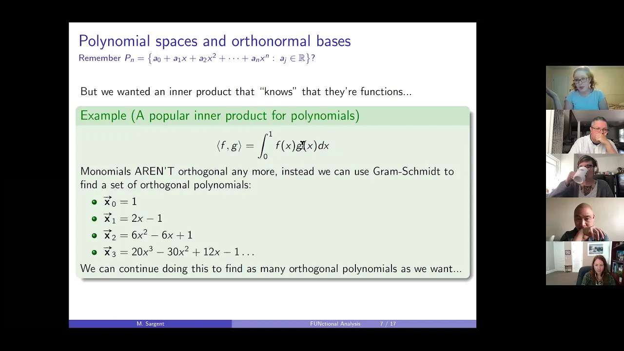 TMWYF: FUNctional analysis! Optimal approximants and orthogonal polynomials (Meredith Sargent)