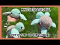 Crochet Mini Turtle Tutorial FREE Amigurumi Pattern Step by Step Advanced Beginners Baby Turtle