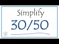 How to Simplify the Fraction