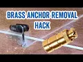 How to Remove Stuck Brass Pool Cover Anchors