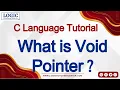 Void Pointer in C Language What is Void Pointer Logic Coaching Center Bemetara