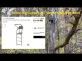 REVIEW 99 Big Game Tree Stand from Fleet Farm