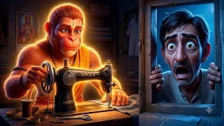 हनुमान जी दर्जी की दुकान में कपड़े क्यों सिल रहे हैं 😱 | Why Is Lord Hanuman Stitching Clothes