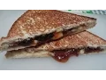 Grilled Strawberry Jam and Cheese Sandwich