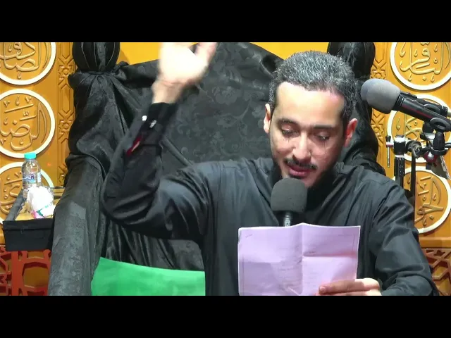 ⁣ليلة سادس محرم الرادود اديب اليوسف