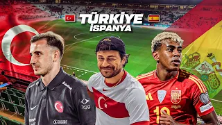 TÜRKİYE - İSPANYA MAÇINA GİTTİM !! | GİZLİ ANTRENMANA KATILDIM !