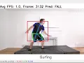OpenPifPaf LSTM Fall Detection demo