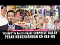Download Lagu Tingkah Lucu Ko Hee-Jin Kaya Bocil !! dari Girang di Kasih Surprise Sampai Rekam Megawati Terus\