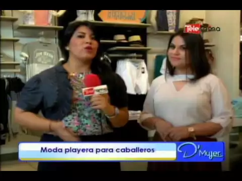 Moda playera para caballeros