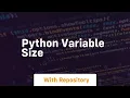 python variable size