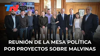 El Gobierno reunió a la mesa política para definir detalles de los proyectos vinculados a Malvinas