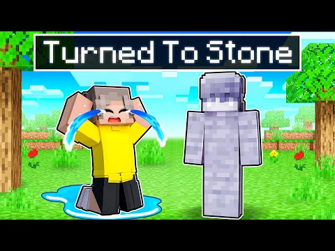 Download MP3 Cash TURNED TO STONE In Minecraft!