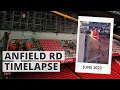 Anfield Road End Timelapse Liverpool FC give inside view of 80m redevelopment