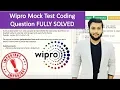 Wipro Mock Test Perfect Number Coding Question Fully Solved with Detailed Explanation in C