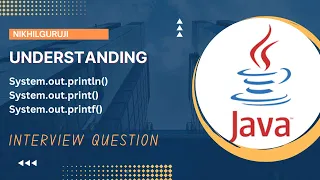 13 Understanding System out println in JAVA