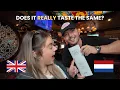 Trying a FULL ENGLISH Breakfast in Amsterdam