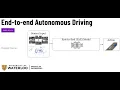 Chengjie Huang End-to-end autonomous driving