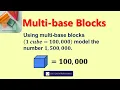 Modelling 1 500 000 using multibase blocks Let s Learn Mathematics