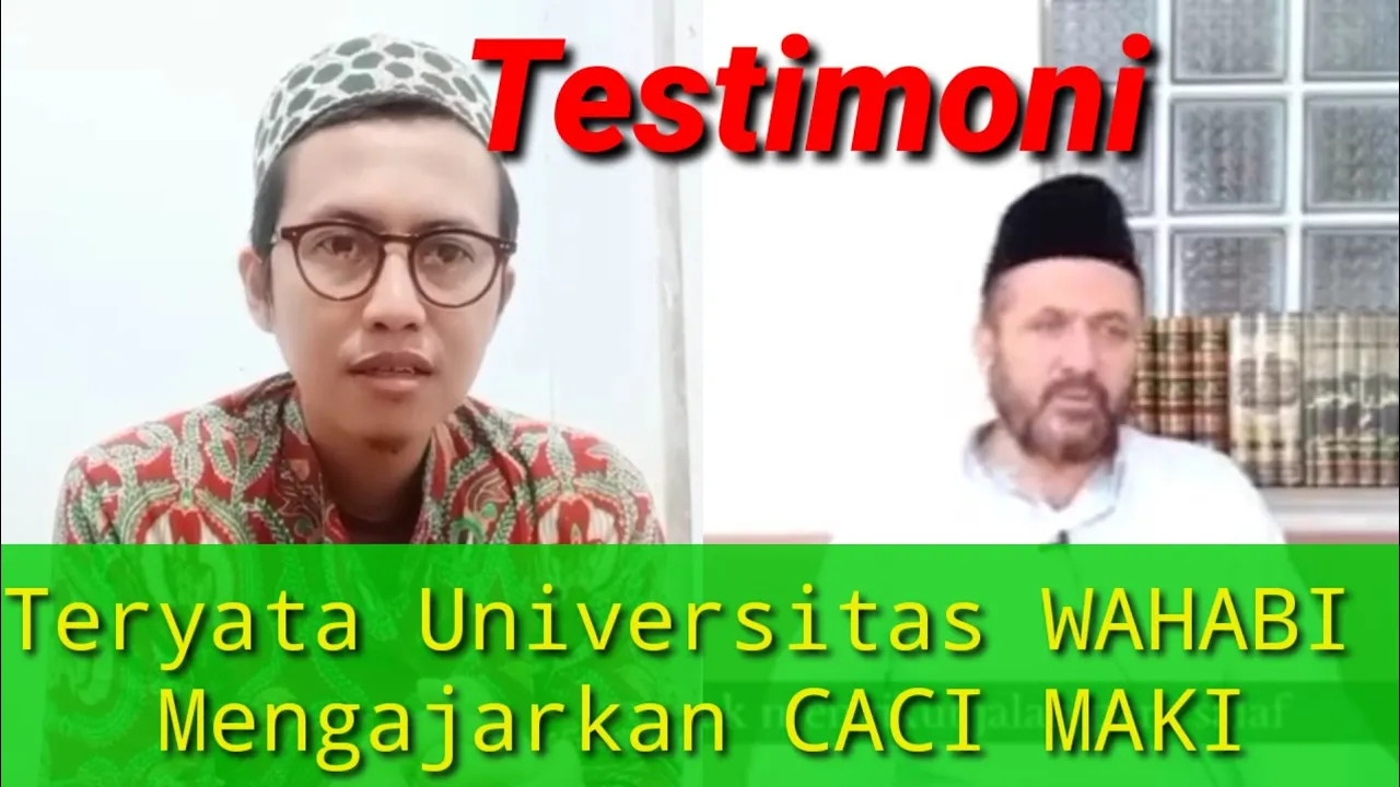 
          
          
          
            
            Testimoni❗Teryata Universitas WAHABI Mengajarkan CaciMaki
          
        . 