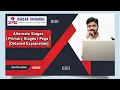 Primary Vs Alternate stages in pega Harsha Training Pega Training 91-9652532753