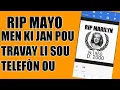 RIP MAYO SOU TELEPHONE MEN KI JN POU TRAVAY LI