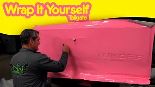 Tailgate Wrap DIY Toyota Tundra