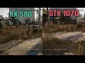 RX 580 vs GTX 1070 in 2026