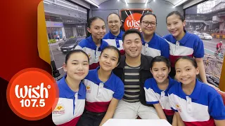 Sofronio Vasquez performs "Seas Unbroken" LIVE on Wish 107.5 Bus
