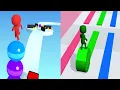 Stack Rider vs Layers Roll All Levels Gameplay - New Update 2026 Android iOS