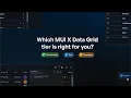 Which MUI X Data Grid tier is right for you