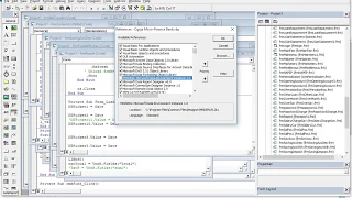Can t find Project or library vb6