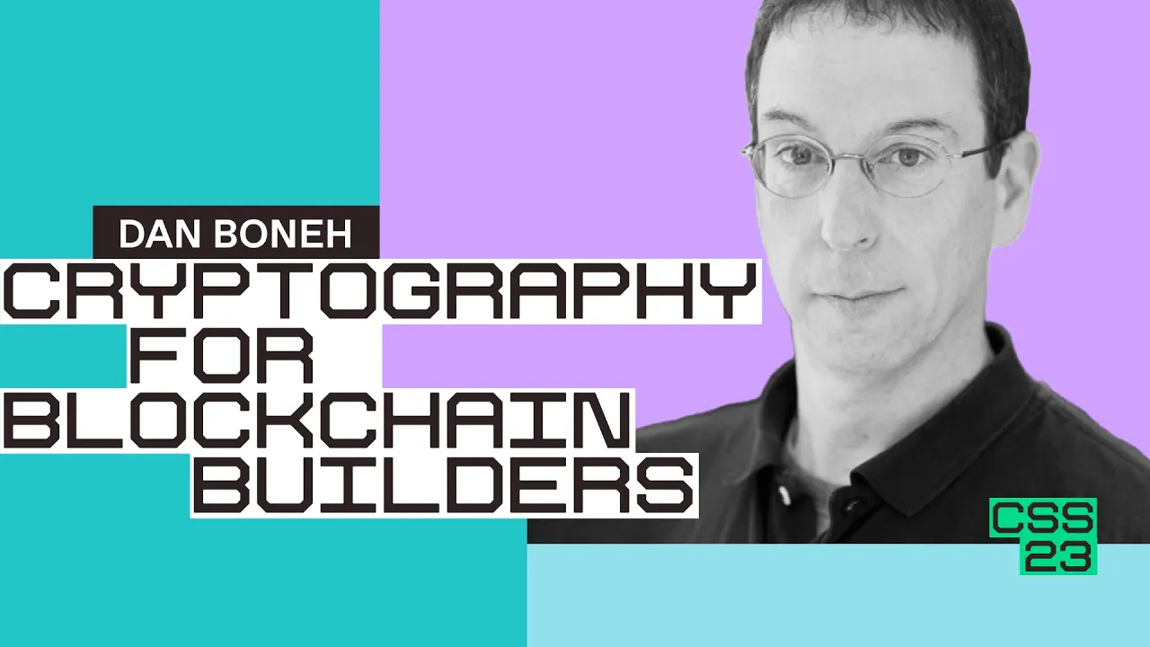 Dan Boneh: Cryptographic Best Practices for Blockchain Security | Crypto Startup School 2023