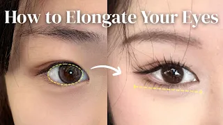 How to Make Round Eyes Look Longer | Applicable to All Eye Shapes!